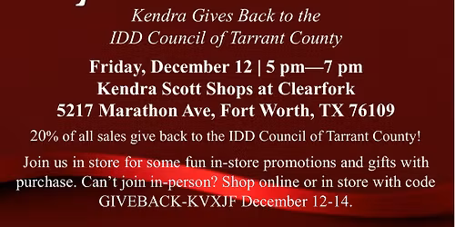 Kendra Scott Gives Back