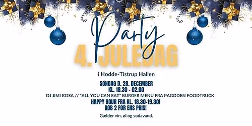 \ud83c\udf84 4. Juledag i Hodde-Tistrup Hallen \ud83c\udf89