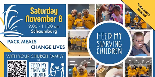 Feed My Starving Children - 100 Volunteers Needed!