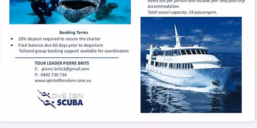 Coral sea dive trip