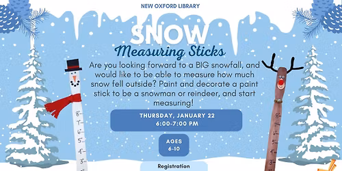 Snow Measuring Sticks
