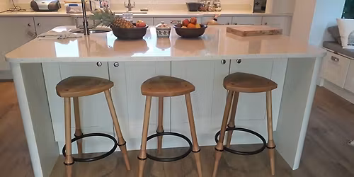 Stool making workshop