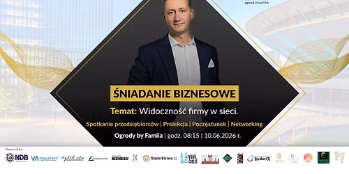 \u015aniadanie biznesowe - Jak budowa\u0107 widoczno\u015b\u0107 firmy w sieci?
