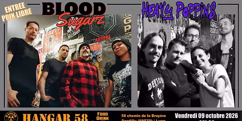BLOOD SUGARZ + HEAVY POPPINS @ Hangar 58