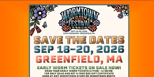WORMTOWN MUSIC FESTIVAL 2026 ~*OFFICIAL*~