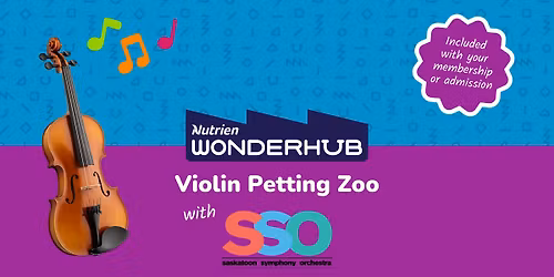 Violin Petting Zoo with Saskatoon Symphony Orchestra