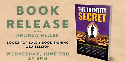 Book Release Signing + Q&A: The Identity Secret