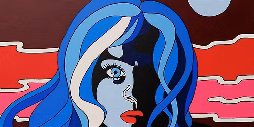 Paint Mystery In Blue, London