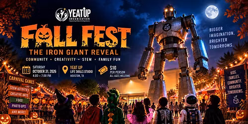YEAT UP OCTOBER HALLOWEEN FALL FEST: THE IRON GIANT REVEAL