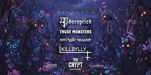 MADAME MONSTER presents Industrial Night @ The Crypt New Orleans