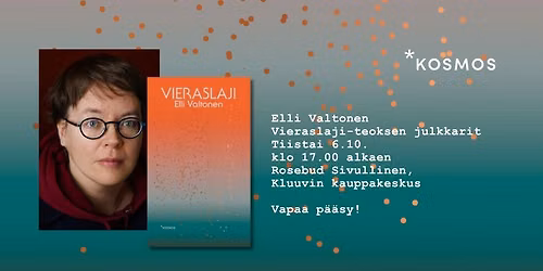 Kirjajulkkarit: Elli Valtonen & Vieraslaji