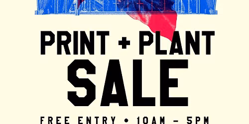 Winter Gardens - Plant and Print Sale