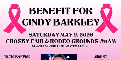 CINDY BARKLEY BENEFIT