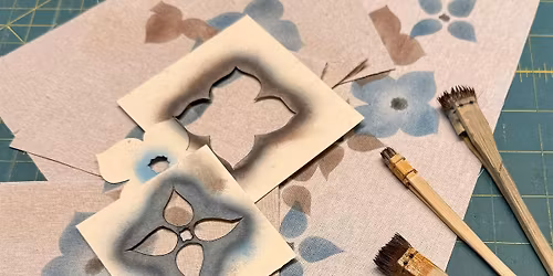 Stencil Printing on Textiles: Workshop with Jody Alexander