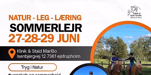 Sommer lejr b\u00f8rn 