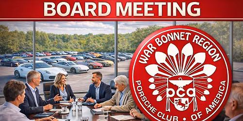 Board Meeting (ALL are welcome)