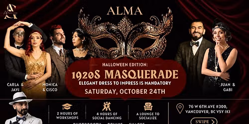 Alma Nights - Halloween Edition 1920s Masquerade