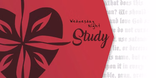 Wednesday Night Study Group