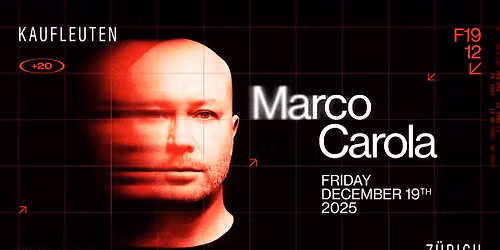 Marco Carola | Kaufleuten Club