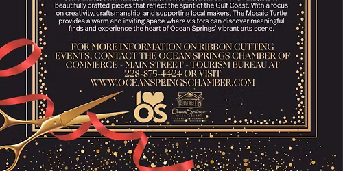 Ribbon Cutting - The Mosaic Turtle