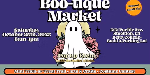 Boo-Tique Market - A Pop-Up Event at The Market
