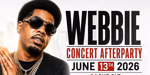 WEBBIE OFFICIAL CONCERT AFTERPARTY