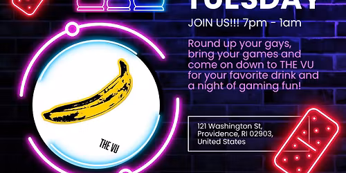 Queer Game Night Tuesday