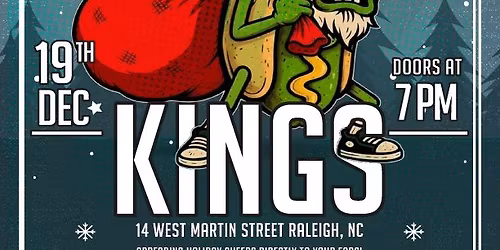 FREE! A Jolly Ass Evening with Aching Back Sunday at Kings - Pop Punk Holiday Party