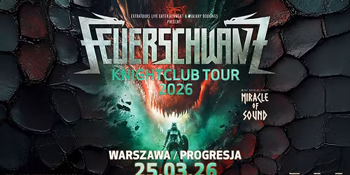 FEUERSCHWANZ + Miracle of Sound \/ 25.03.26 \/ Progresja, Warszawa