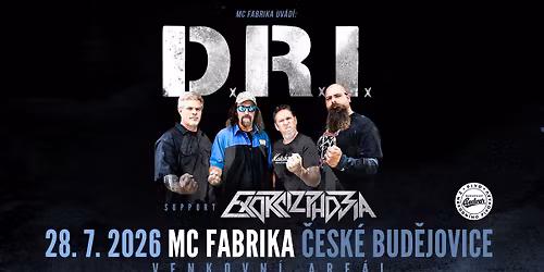 D.R.I. (USA) + Exorcizphobia v \u010cesk\u00fdch Bud\u011bjovic\u00edch 