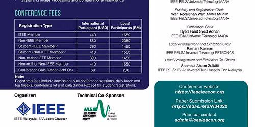 7th IEEE Industrial Electronics and Applications Conference (IEACon 2026)