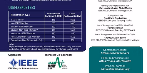 7th IEEE Industrial Electronics and Applications Conference (IEACon 2026)