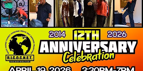 R.I.C.O.C.H.E.T. 12th Anniversary Celebration