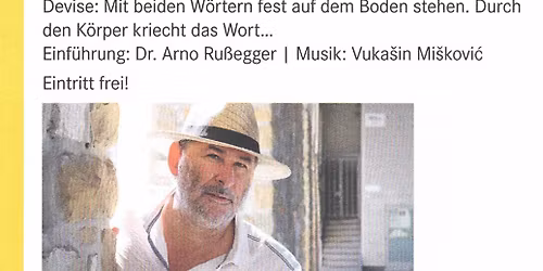 ERDUNG - Buchpr\u00e4sentation