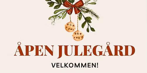 \u00c5pen juleg\u00e5rd p\u00e5 Reppe S\u00f8ndre