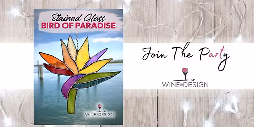 Birds Of Paradise Stained Glass Workshop