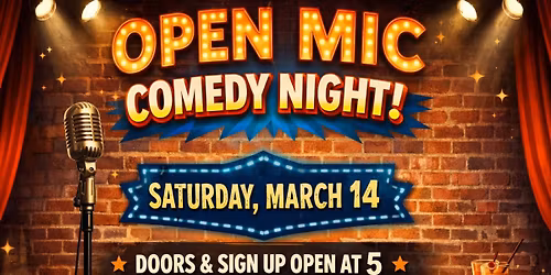 Open Mic Comedy Night