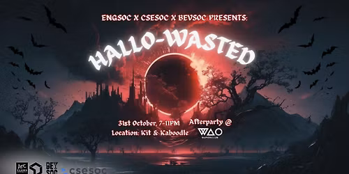 UNSW Engsoc Presents: HALLOWASTED 2025 \ud83c\udf83\ud83d\udd77\ufe0f\ud83d\udc7b