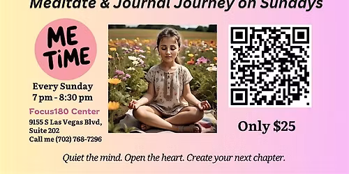 Meditate & Journal Journey on Sundays