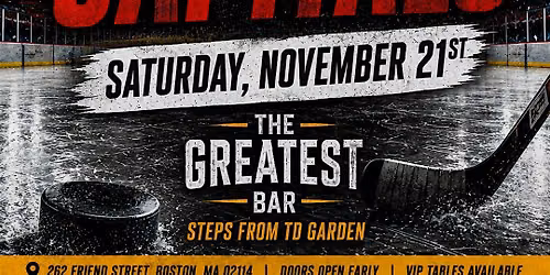 Bruins vs Capitals Unofficial After Party @ The Greatest Bar