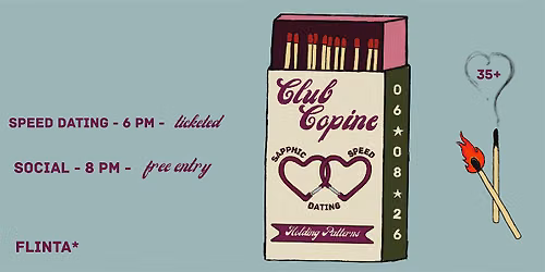 Club Copine Sapphic Speed Dating (35+) & Social