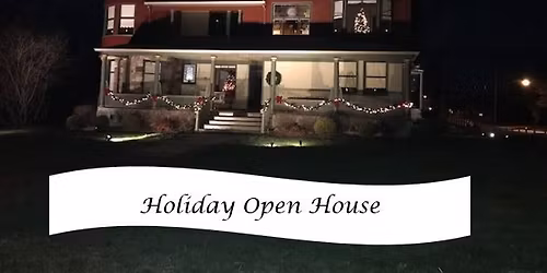 McDowell-Phillips House Museum Holiday Open House!