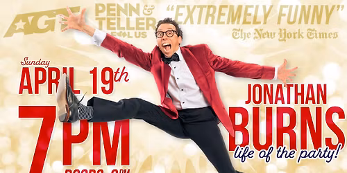 Jonathan Burns: Comedian & Crowd-Pleaser!