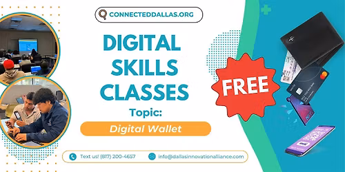 Free Digital Skills Class: Digital Wallet
