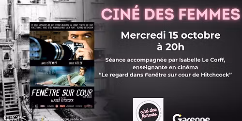 FENETRE SUR COUR d'Alfred Hitchcok - Cin\u00e9 des femmes