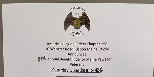 Legion Riders\u2019s annual ride for Maine paws for veterans