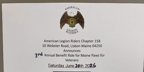 Legion Riders\u2019s annual ride for Maine paws for veterans