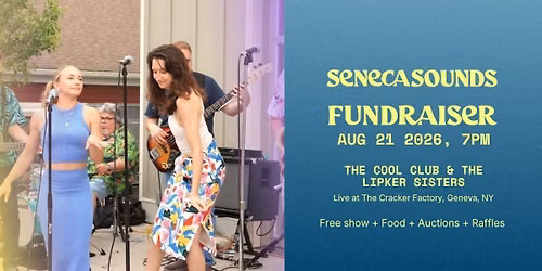 Fundraiser: The Cool Club & The Lipker Sisters live at The Cracker Factory