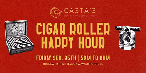 Cigar Roller Happy Hour at Casta's Rum Bar