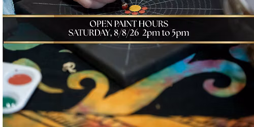 OPEN PAINT HOURS - AUGUST 2026